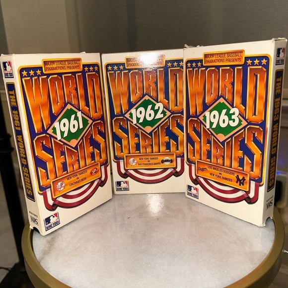 MLB Home VHS World Series Collection - 1961, 1962 and 1963 - Picture 6 of 6